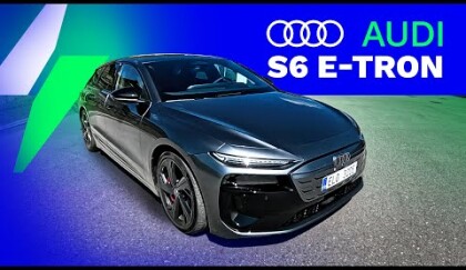 Audi S6 Avant e-tron | luxusní kombi elektromobil | týdenní test | Petr Dobeš