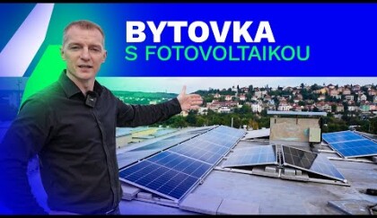 Bytový dům s 26 kWp fotovoltaikou | komunitní energetika | Green Force