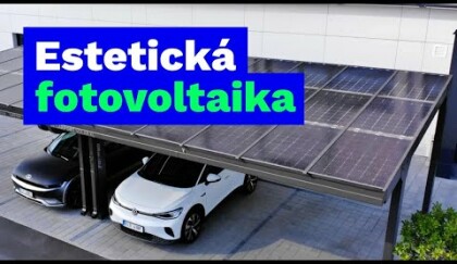 Estetická fotovoltaika | fotovoltaický carport + pergola Alukov