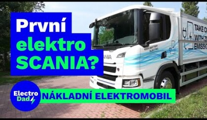 První elektrická SCANIA 25 P na českém trhu? | Nákladní elektromobil