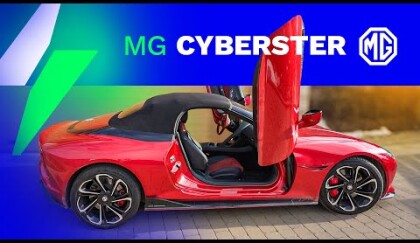 MG Cyberster | Sportovní elektrický roadster z Číny | test | Jan Staněk