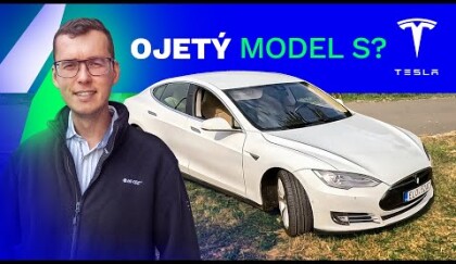 Ojetá Tesla Model S | Luxusní sedan | elektromobil z bazaru | Petr Dobeš