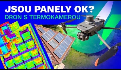 Kontrola fotovoltaických panelů termokamerou | Tomáš Merta