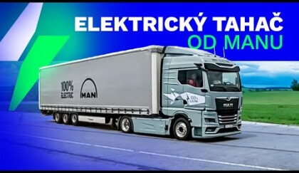 MAN eTGX | elektrický tahač | první jízdní dojmy | Petr Dobeš