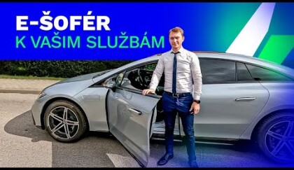 Elektromobil Mercedes EQS v profesionální osobní přepravě | Tomáš Lorenc & Jan Staněk | # 851
