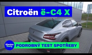 Citroën ë-C4 X | Podrobný zimní test spotřeby elektromobilu
