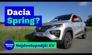 Dacia Spring - nejdostupnější elektromobil v měsíčním testu Jana Staňka