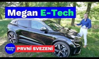 Renault Megan E-Tech | první svezení Jana Staňka s moderním elektromobilem