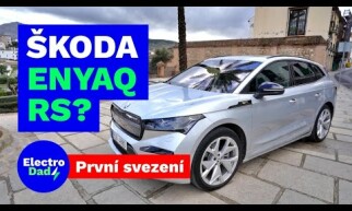 ŠKODA ENYAQ RS iV - evropská premiéra  | podrobné první svezení