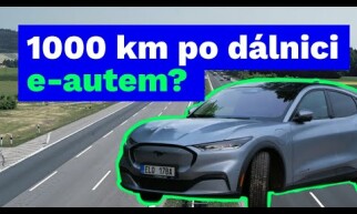 1000 km elektromobilem po dálnici? Test s Ford Mustang Mach-e ER RWD