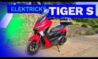 Tiger S | výkonný elektroskútr s velkým dojezdem