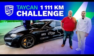 1 111 km challenge s Porsche Taycan | rychlé komfortní cestování elektromobilem