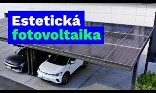 Estetická fotovoltaika | fotovoltaický carport + pergola Alukov