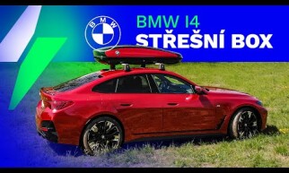 BMW i4 xDrive40 | prémiový elektromobil se střešním boxem | Test | Petr Dobeš