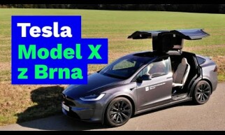 Tesla Model X Dual Motor 2023 | Tesla otevírá Brno