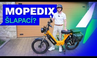 Český elektrický moped: Mopedix Electrix | Test Jana Staňka
