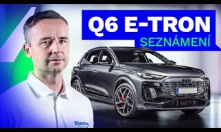 Audi Q6 e-tron | Statické seznámení s elektromobilem | Jan Staněk