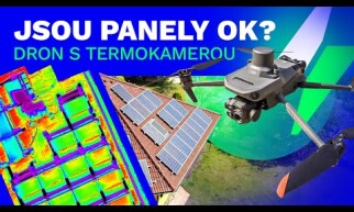 Kontrola fotovoltaických panelů termokamerou | Tomáš Merta