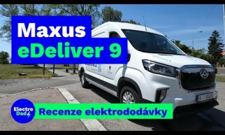Elektrická dodávka Maxus eDeliver 9 v týdenním testu
