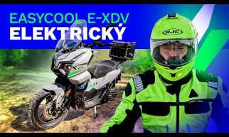 Elektroskútr Easycool e-XDV | test | adventure skútr | Jan Staněk