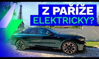 1 200 km elektrickým sedanem z Paříže do Brna? | BMW i5 xDrive40