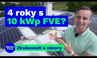 4 roky s 10 kWp fotovoltaikou na střeše RD? | Zkušenosti a názory Jana Staňka?