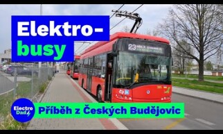 Elektrobusy v Českých Budějovicích