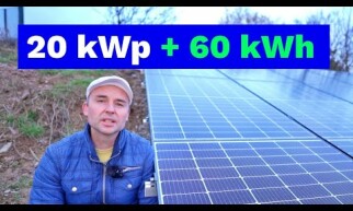 20 kWp fotovoltaika + 60 kWh úložiště - rozšíření domácí FVE Jana Staňka