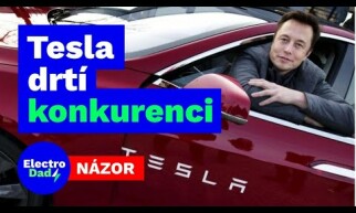 Tesla drtí konkurenci